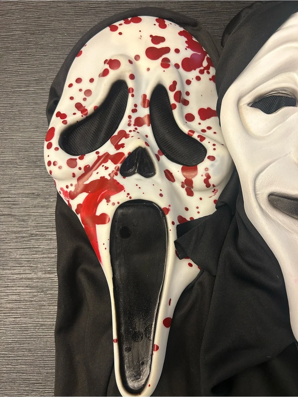 Halloween Ghostface Adult Size Mask Lot Of 3